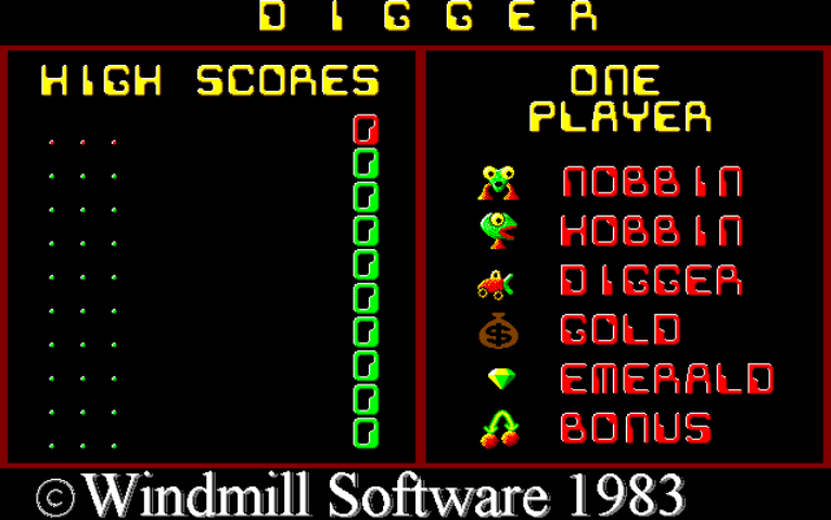 Digger official project browser screenshot